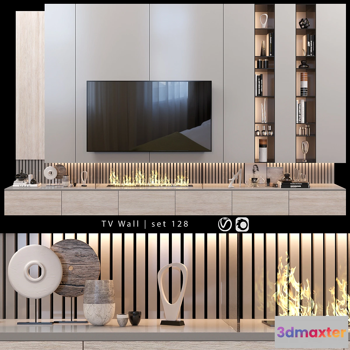 860459 - TV Wall  set 128 - No.4
