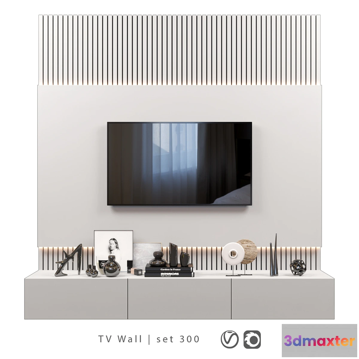 860493 - TV Wall  set 300 - No.8