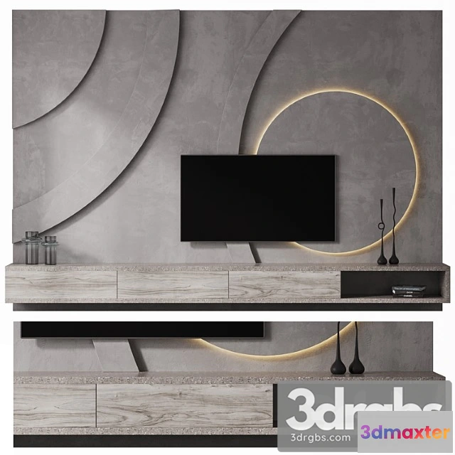 974776 - 67 TV Wall Composition