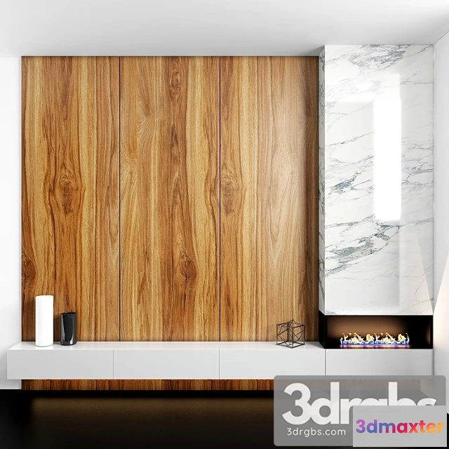 974822 - Fireplace & wood tv zone