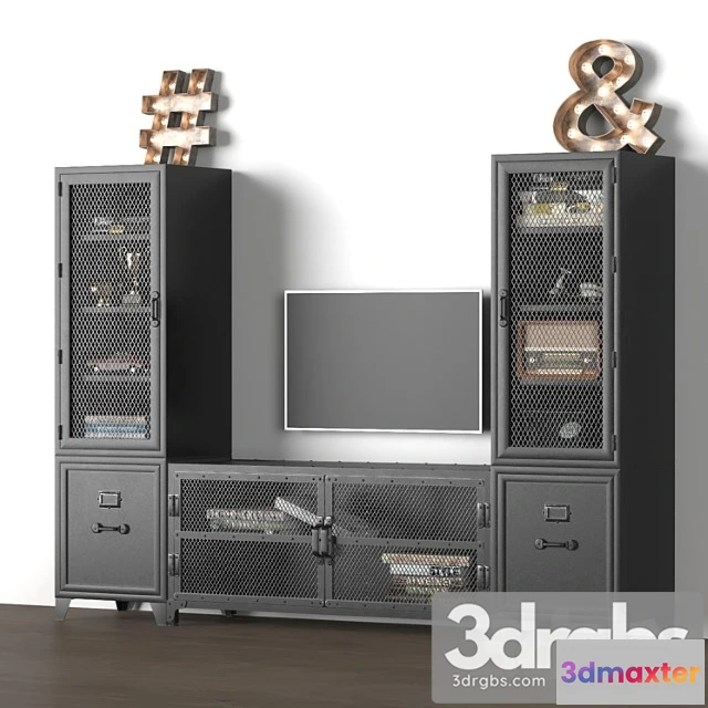 974824 - French railroad left cabinet top