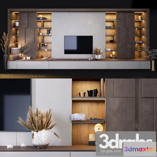 974852 - Furniture For TV Zones With Decor