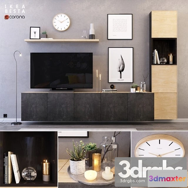 974864 - Ikea Besta Set 2