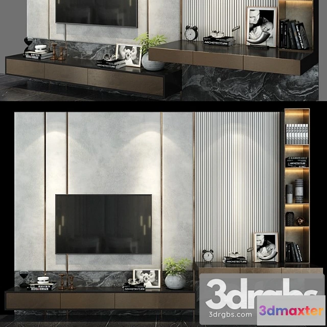 975242 - Tv shelf set 119