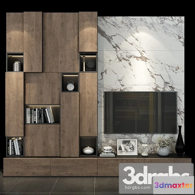 975246 - Tv shelf set 126