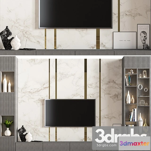 975370 - TV Wall Set 01 15