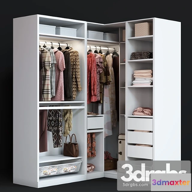 1041870 - Corner wardrobe ikea pax