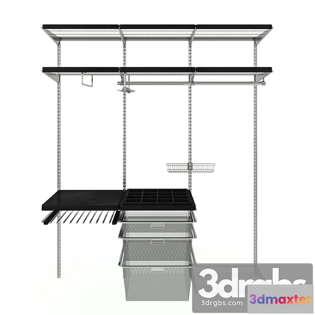 1041962 - Elfa wardrobe system