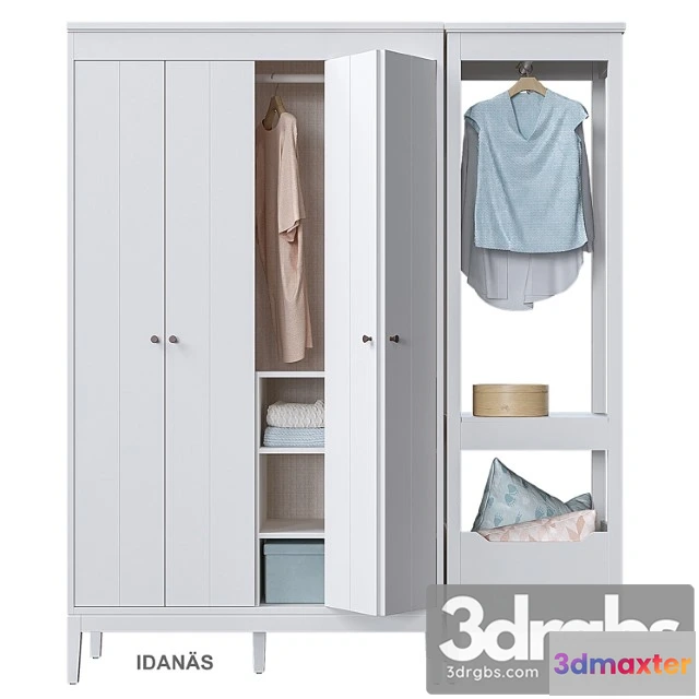 1042048 - Idanäs ikea combined wardrobe