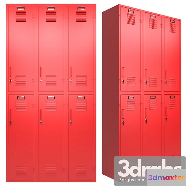 1042094 - Metal cabinet locker