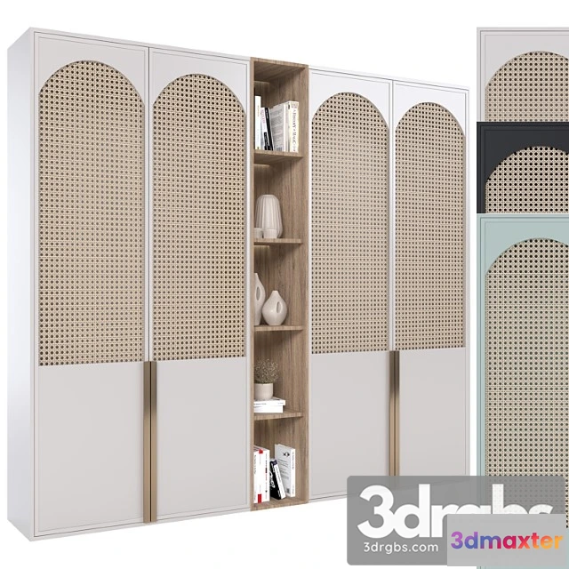 1042154 - Rattan wardrobe furniture 02