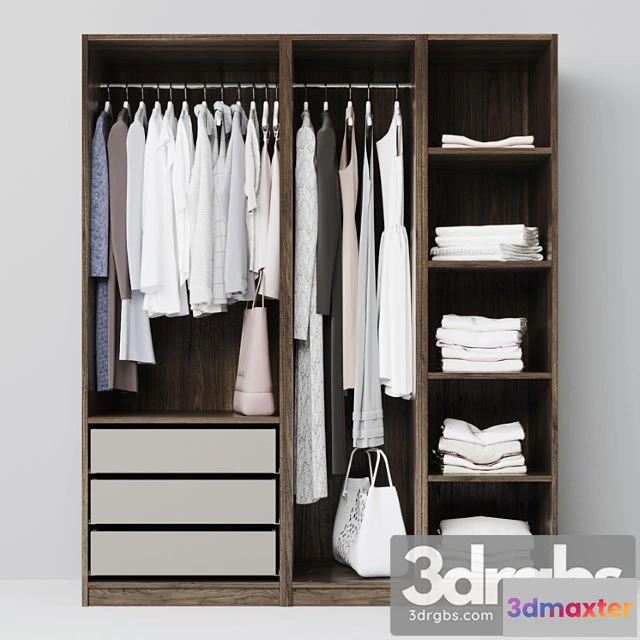 1042400 - Wardrobe with clothes - No.3