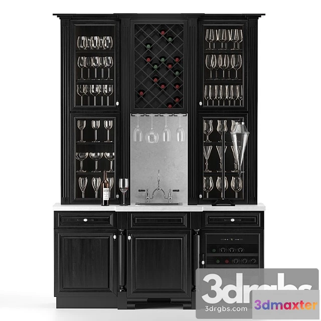 1042434 - Wine cabinet with sink