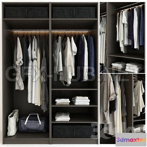 1094912 - Wardrobe 3D Model - 228469