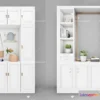 1136826 - Wardrobe Shoe - Clothes Cabinets - Wardropes - 3D Models - 0034