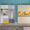 1136832 - Wardrobe Shoe - Clothes Cabinets - Wardropes - 3D Models - 0037