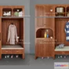 1136878 - Wardrobe Shoe - Clothes Cabinets - Wardropes - 3D Models - 0060