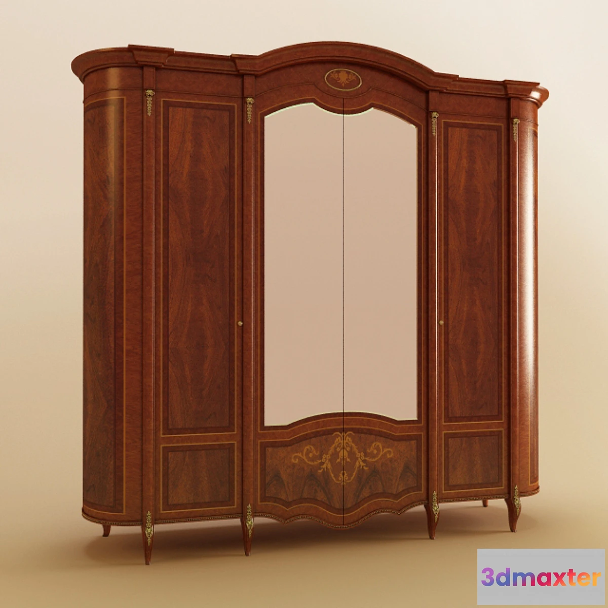 1273908 - Wardrobe Reggenza 3D Max
