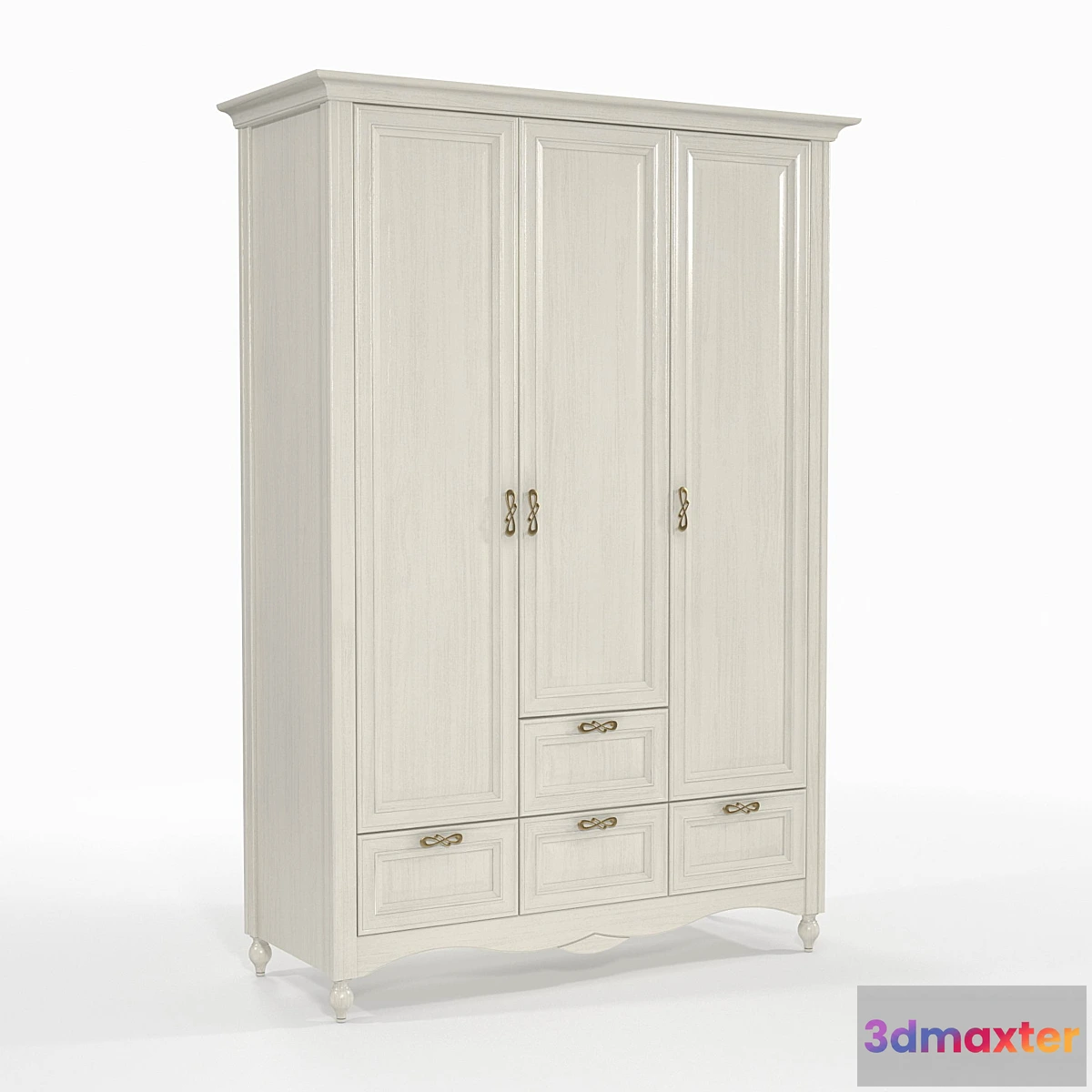 1278266 - “OM” Wardrobe Svetlitsa SHS-5 (2) 3D Max
