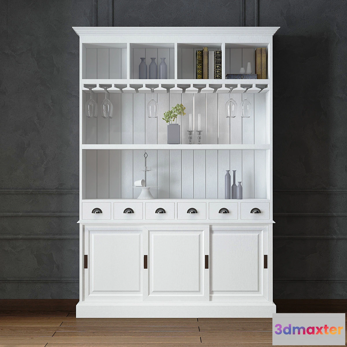 1279480 - Chablis wine cabinet 3D Max