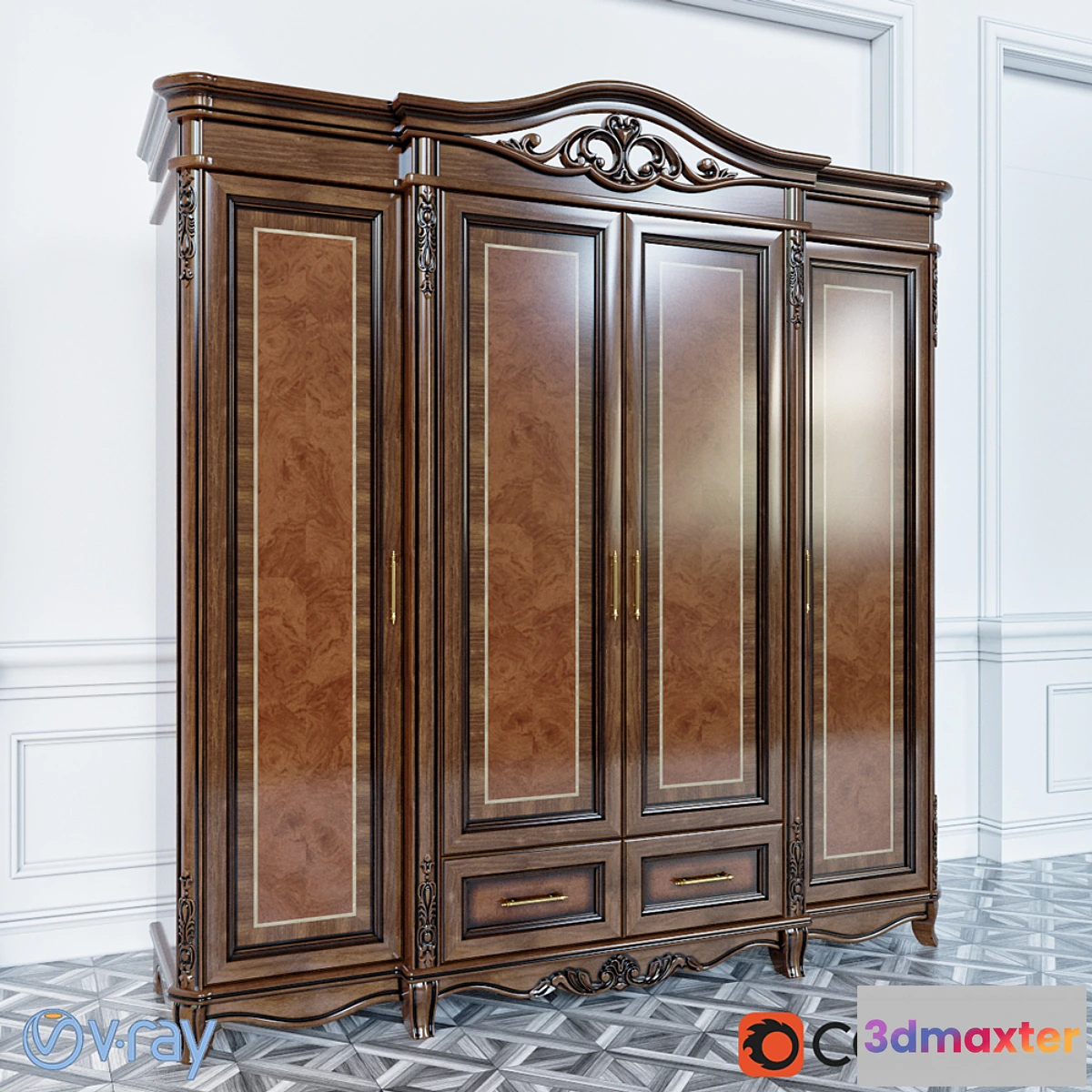 1280064 - Cupboard - No.3 3D Max