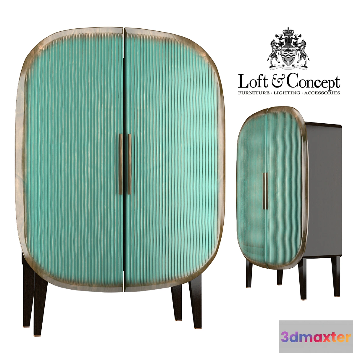 1280846 - CABINET “Scarab” (PATRICK NAGGAR) 3D Max