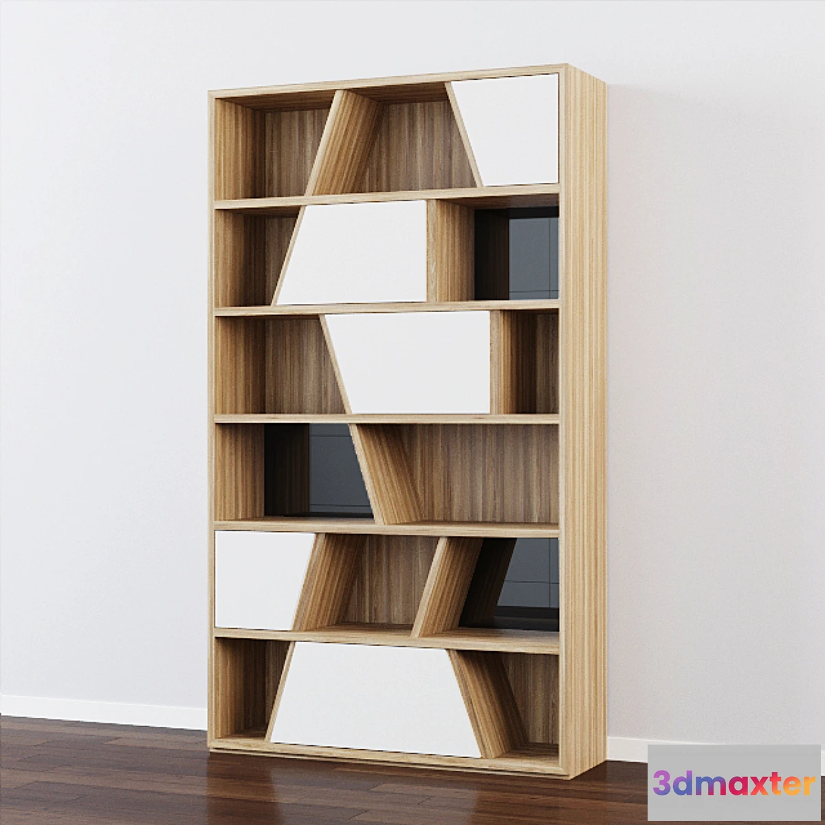 1286830 - Bookshelf 0001 3D Max