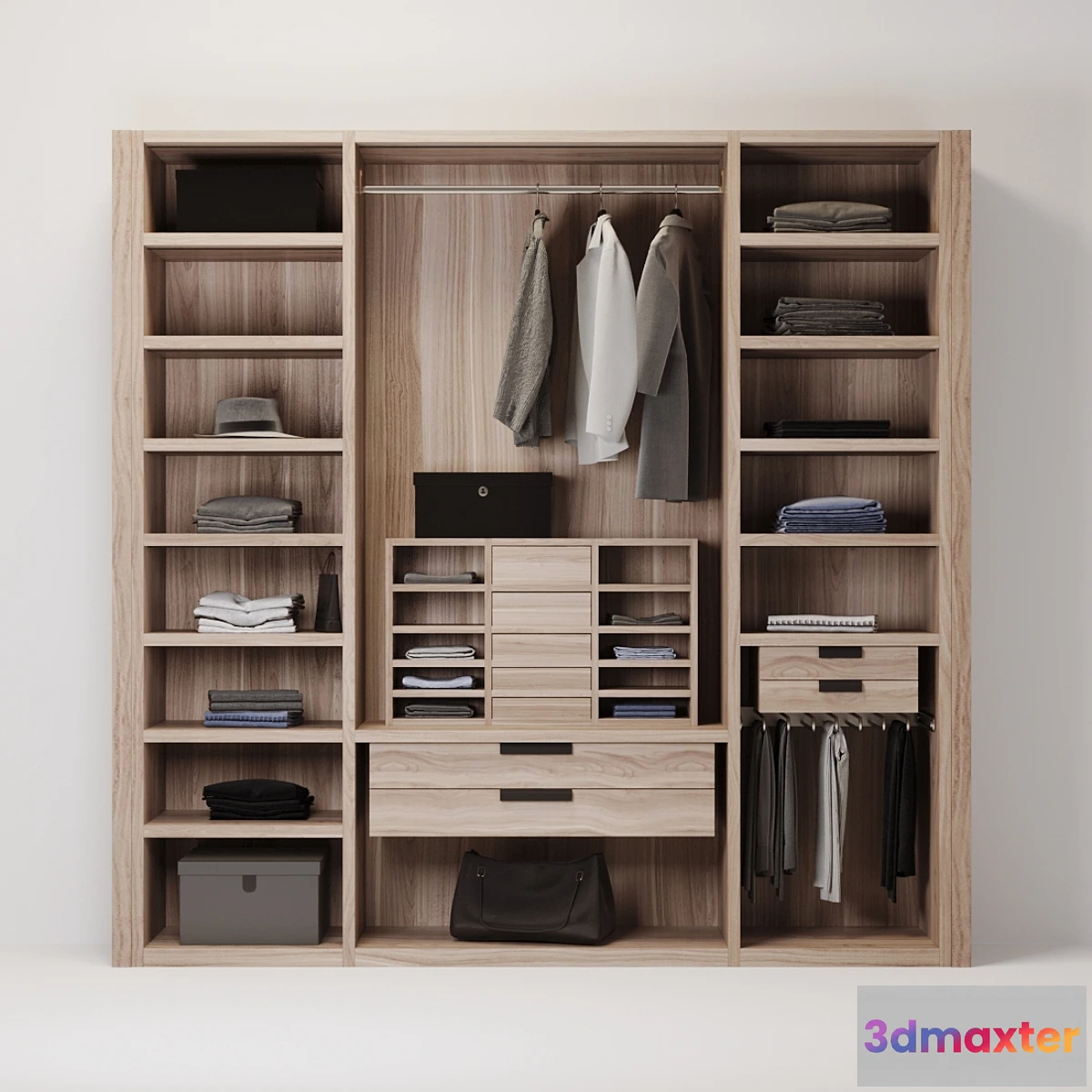 1296168 - Poliform wardrobe - No.5 3D Max