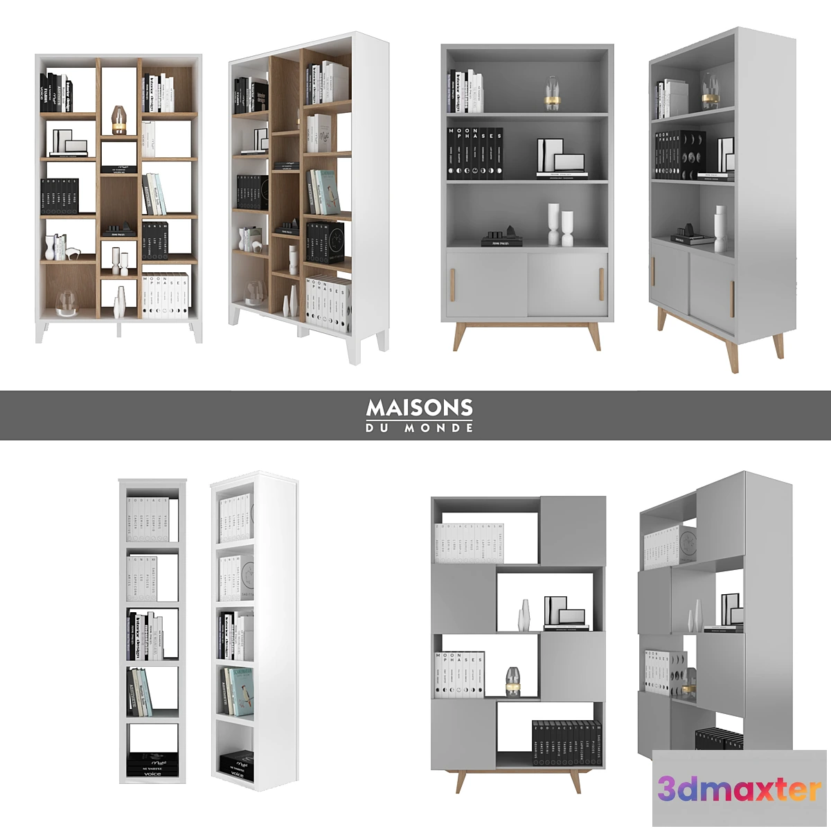1298355 - Maisons du Monde  set 8 3D Max