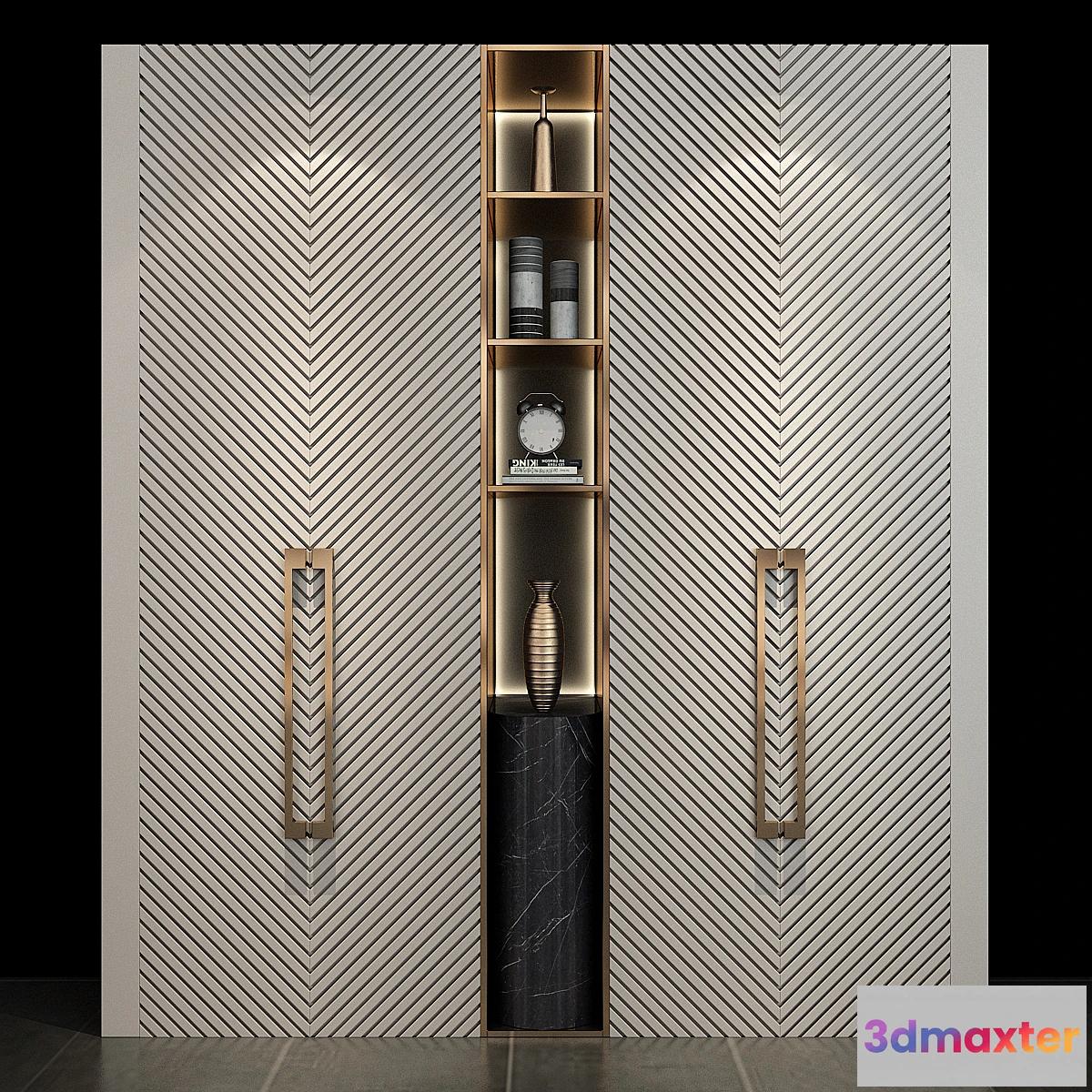 1304075 - Furniture composition set 172 3D Max