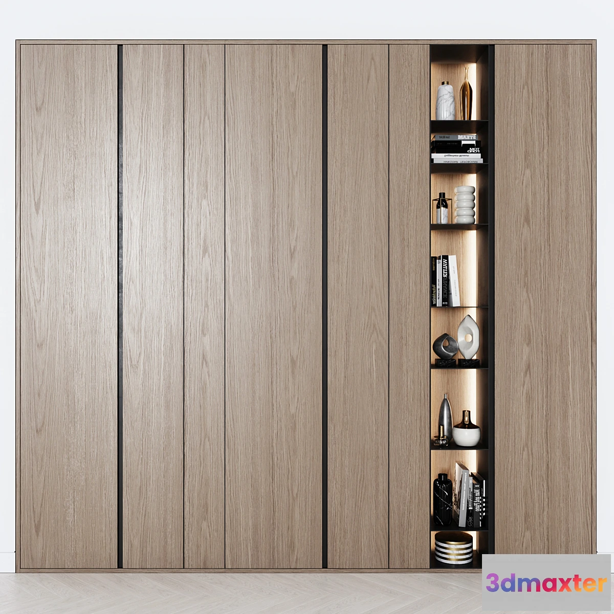 1306485 - Contemporary wardrobe 29 3D Max