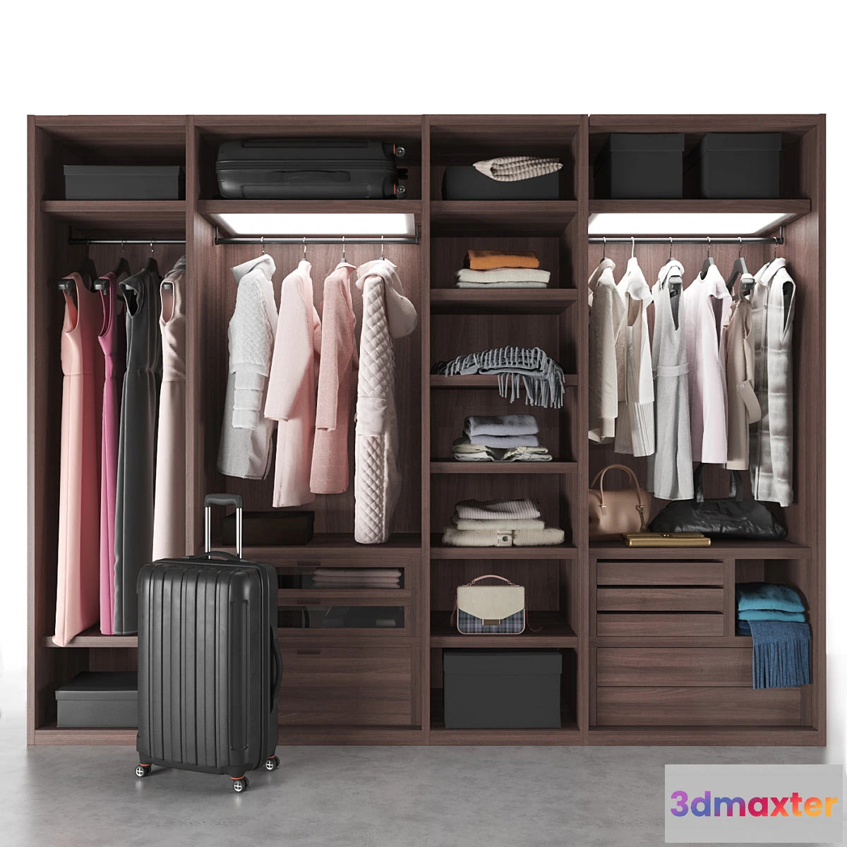 1307108 - Flou wardrobe 3D Max