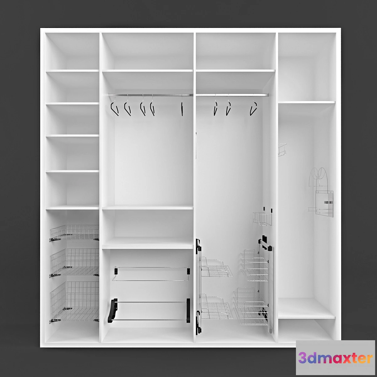 1311875 - Wardrobe equipment 3D Max