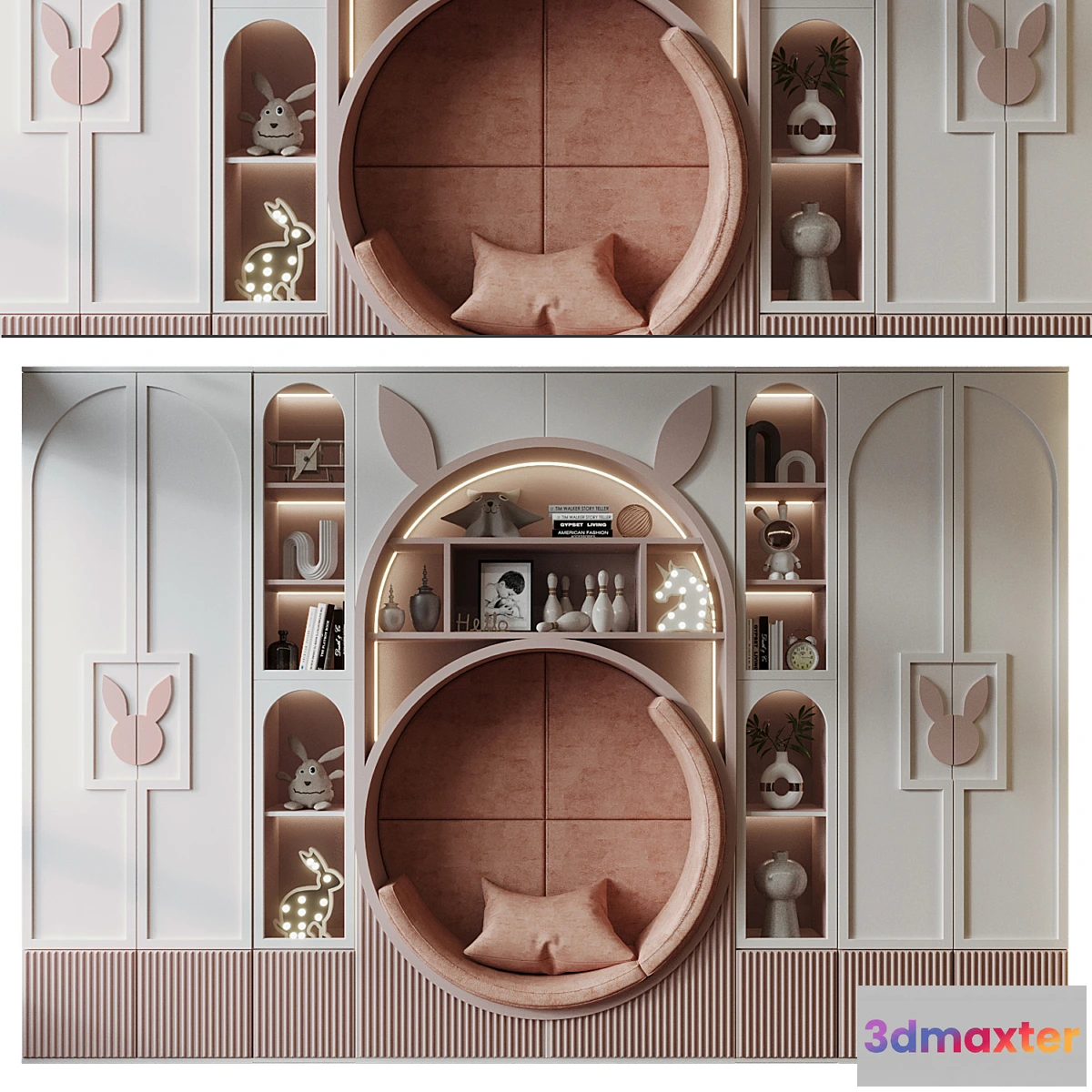 1312378 - Furniture composition 739 - No.2 3D Max