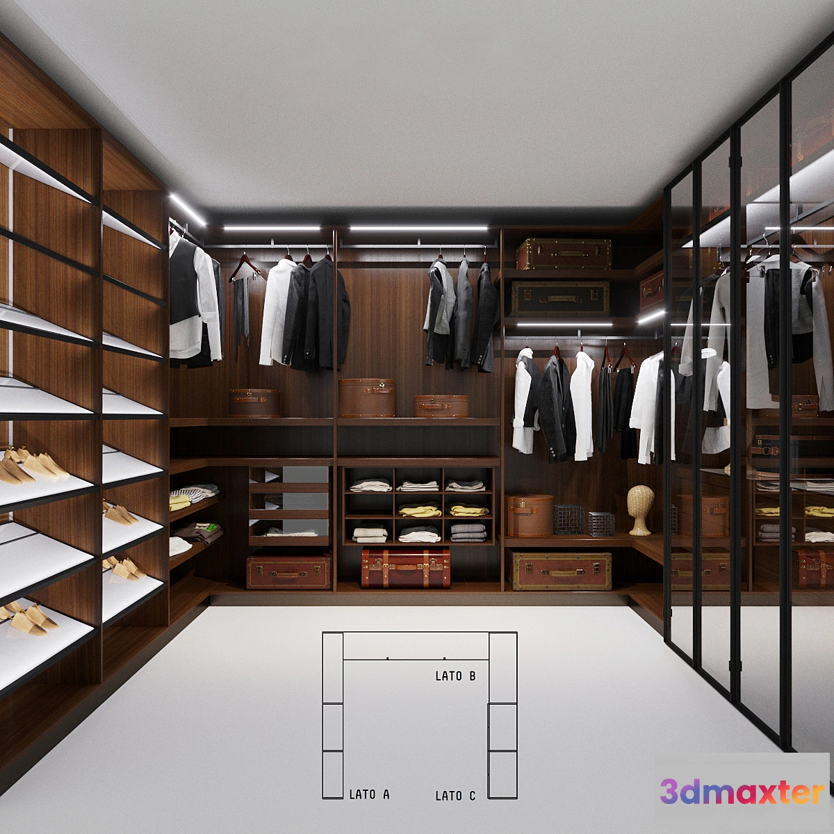 1317430 - Porro closet 3D Max