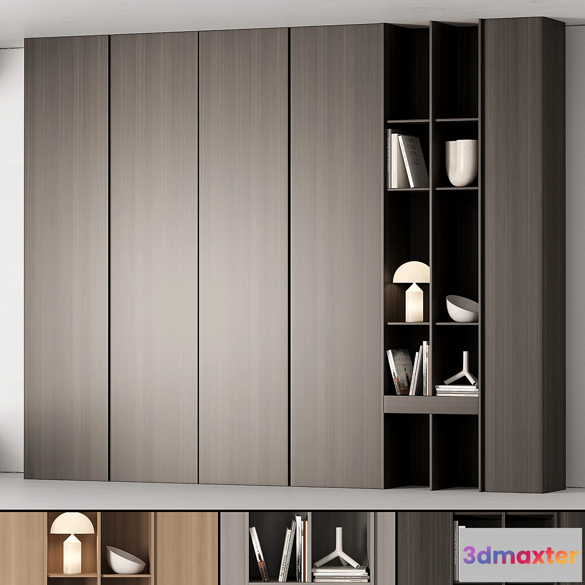 1321109 - Modular Wardrobe cabinets - No.2 3D Max