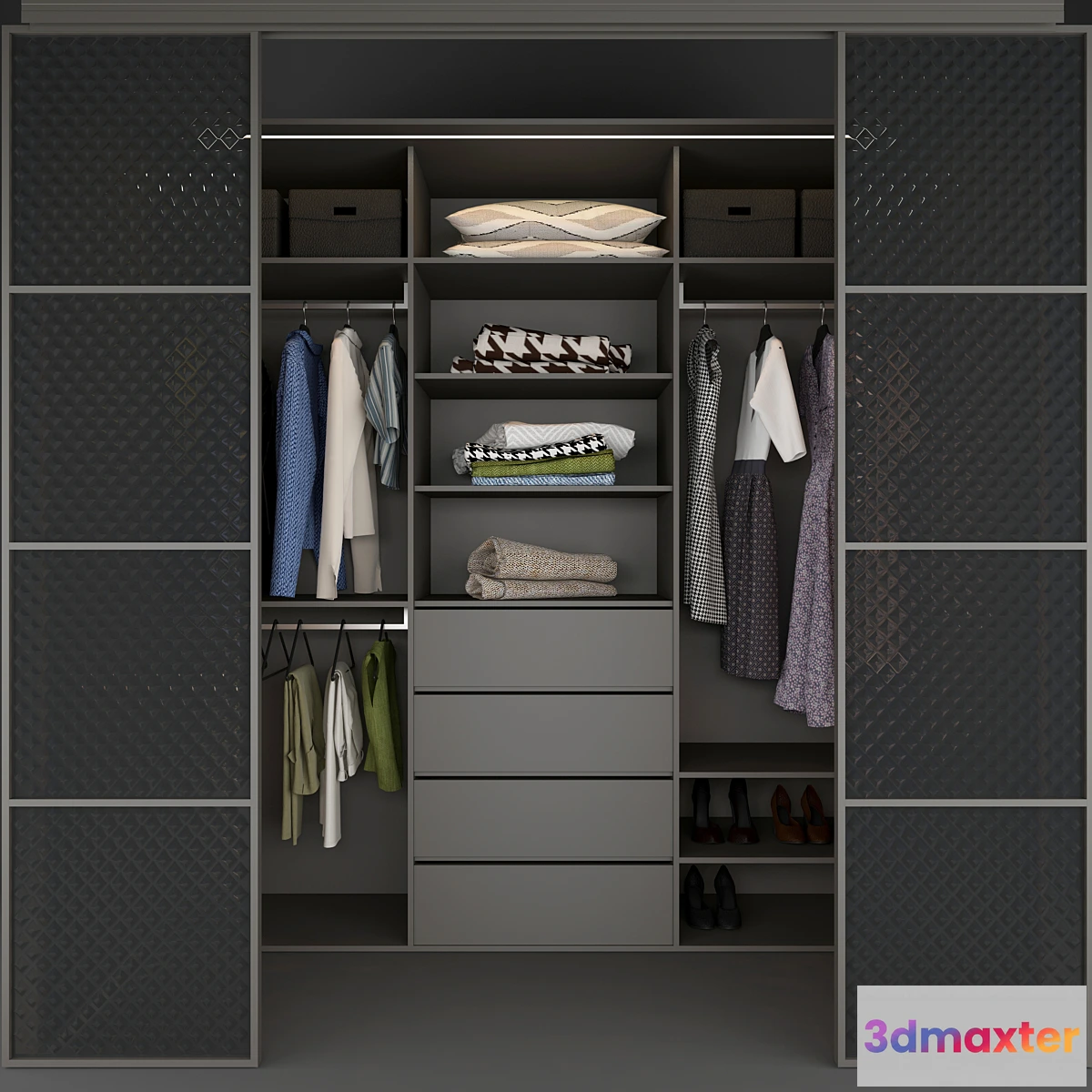 1322852 - Wardrobe _ wardrobe 3D Max