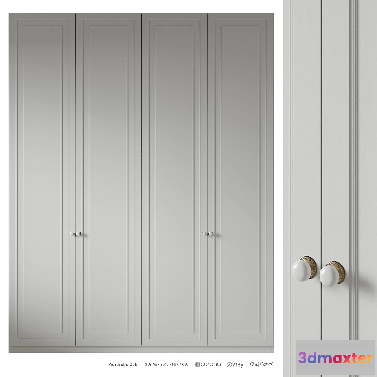 1323499 - Wardrobe 037 - No.2 3D Max