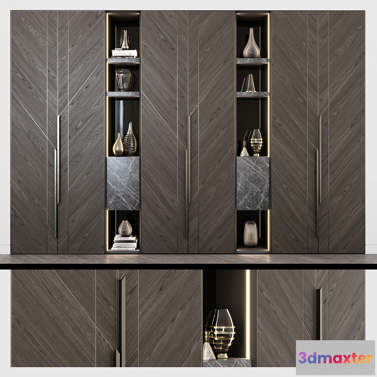 1326087 - Contemporary wardrobes 07 3D Max