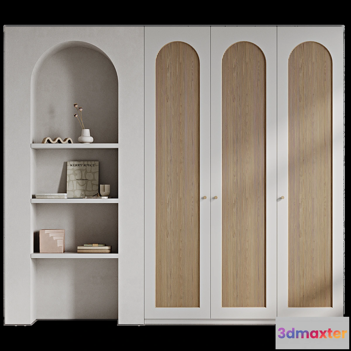 1327113 - Wardrobe Arc Big 3D Max