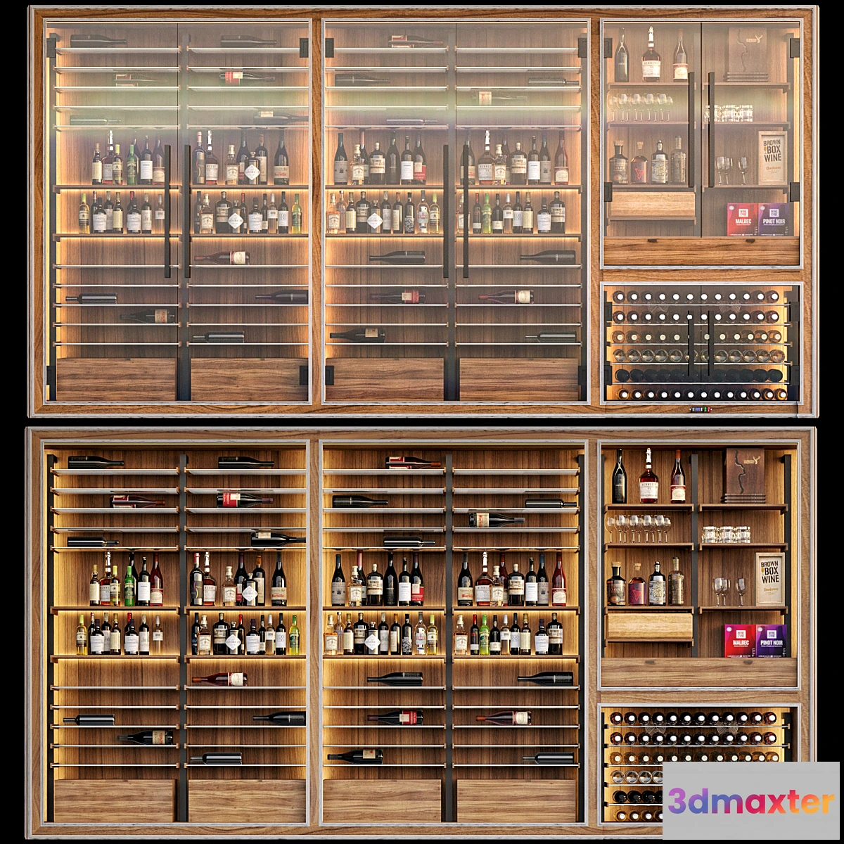 1328757 - JC Wine Cabinet 5 3D Max