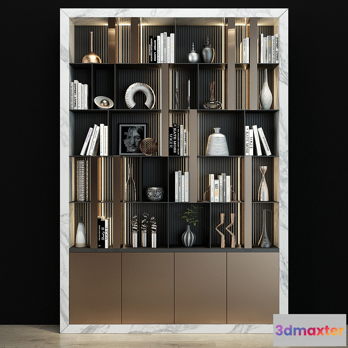 1335300 - Furniture composition 189 3D Max