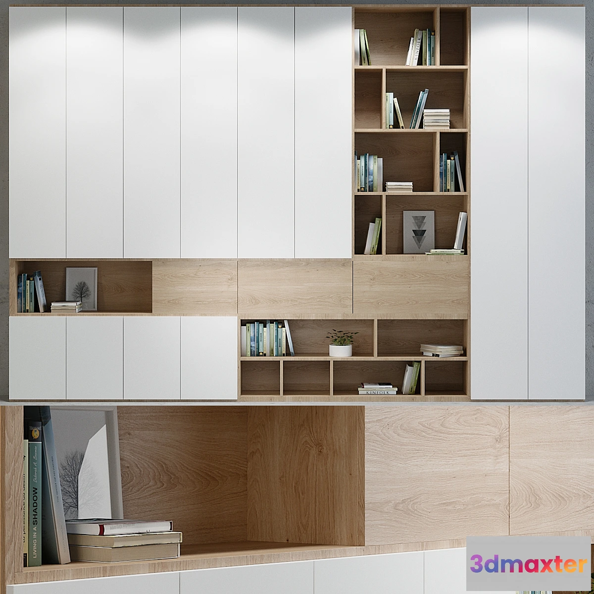 1338816 - Cabinet - rack 03 3D Max