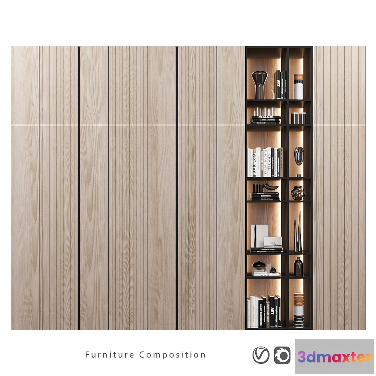 1339755 - Furniture composition  385 - No.2 3D Max