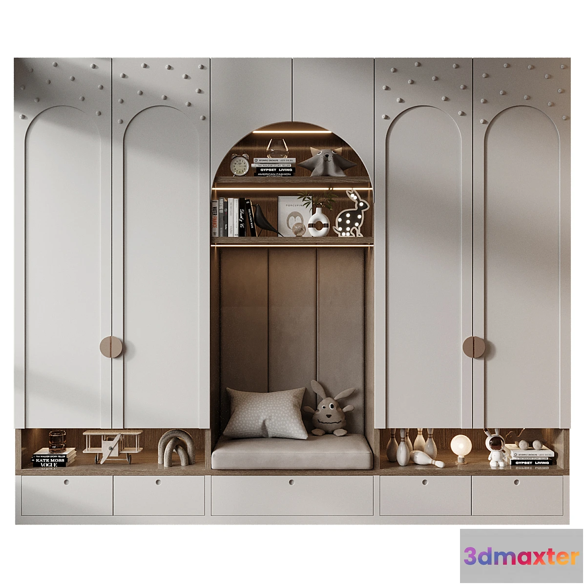 1340389 - Furniture composition 733 3D Max