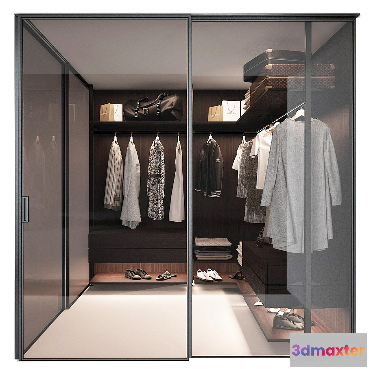 1340761 - Wardrobe Raumplus Uno_2 3D Max