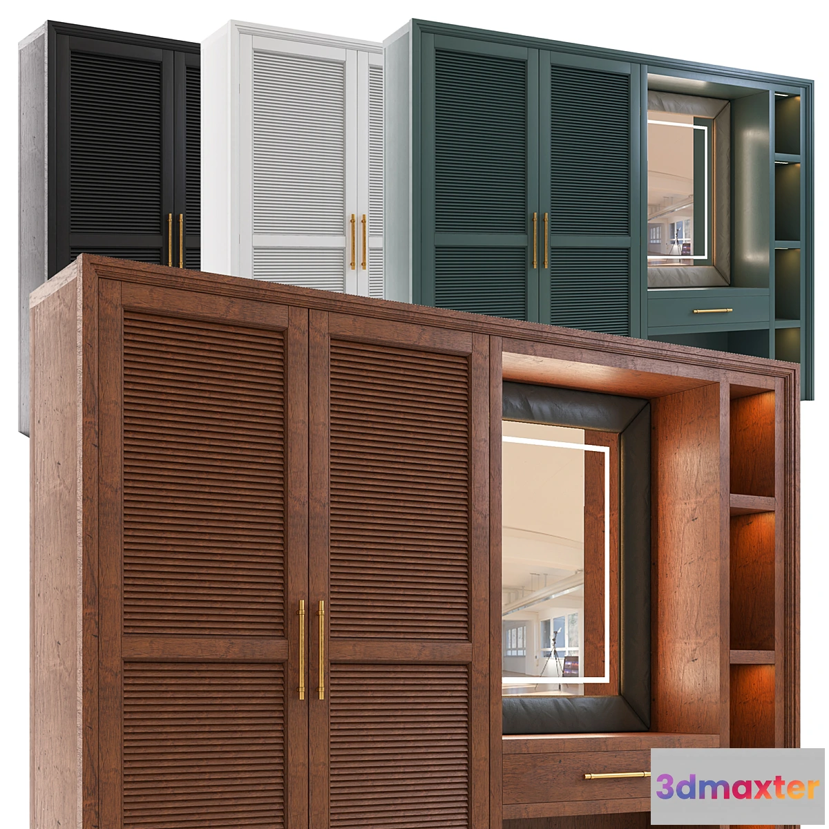 1341264 - Wardrobe-set01-S.mgdm.F 3D Max