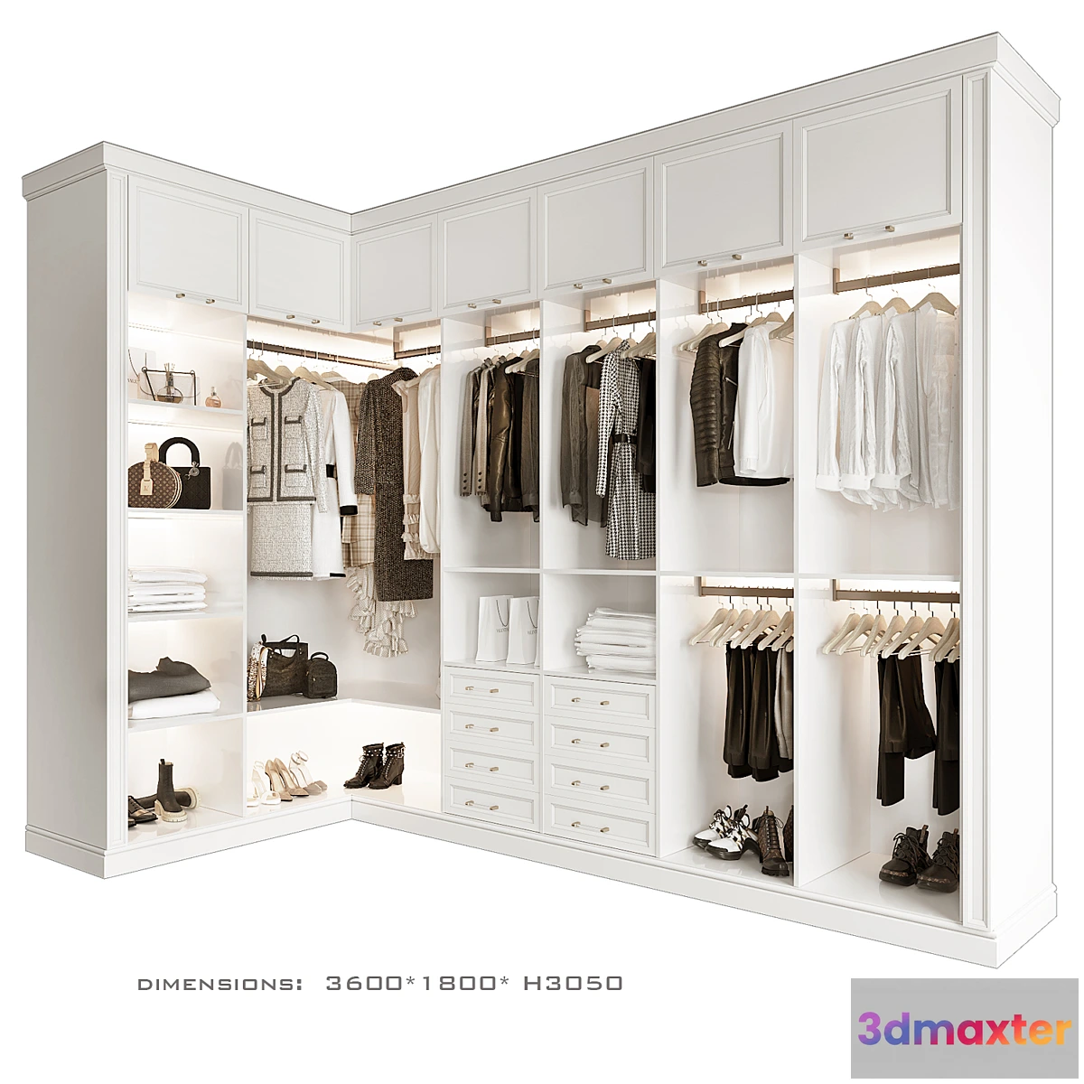 1342010 - Dressing room 10 3D Max