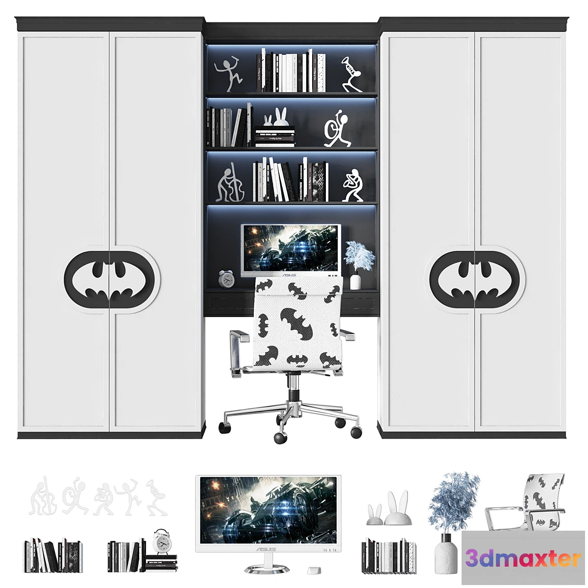 1343740 - Furniture composition6 3D Max