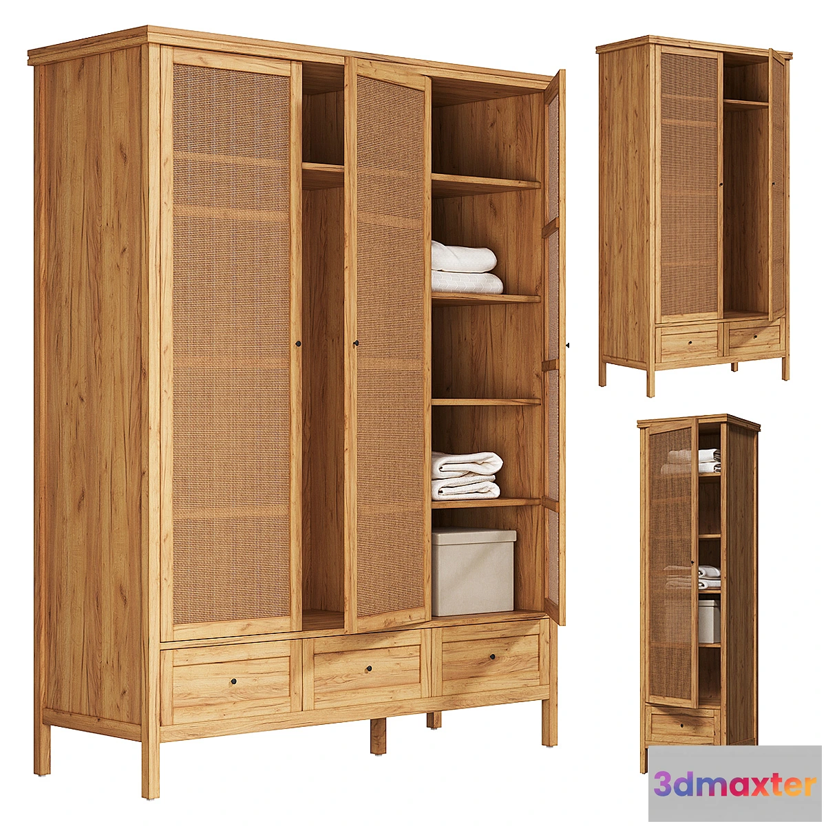 1344486 - Wardrobe Gabin La Redoute 3D Max